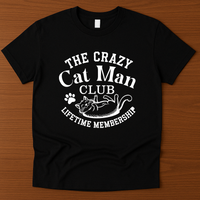 Load image into Gallery viewer, The Crazy Cat Man Club Shirt
