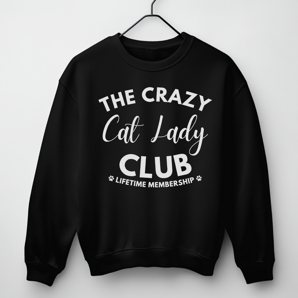 The Crazy Cat Lady Unisex Sweatshirt