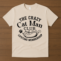 Load image into Gallery viewer, The Crazy Cat Man Club Shirt
