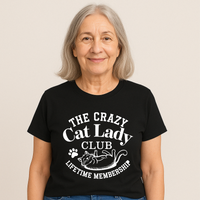 Load image into Gallery viewer, The Crazy Cat Lady Club Premium Shirt
