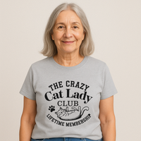 Load image into Gallery viewer, The Crazy Cat Lady Club Premium Shirt

