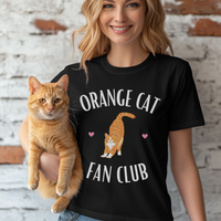 Load image into Gallery viewer, Orange Cat Fan Club Shirt
