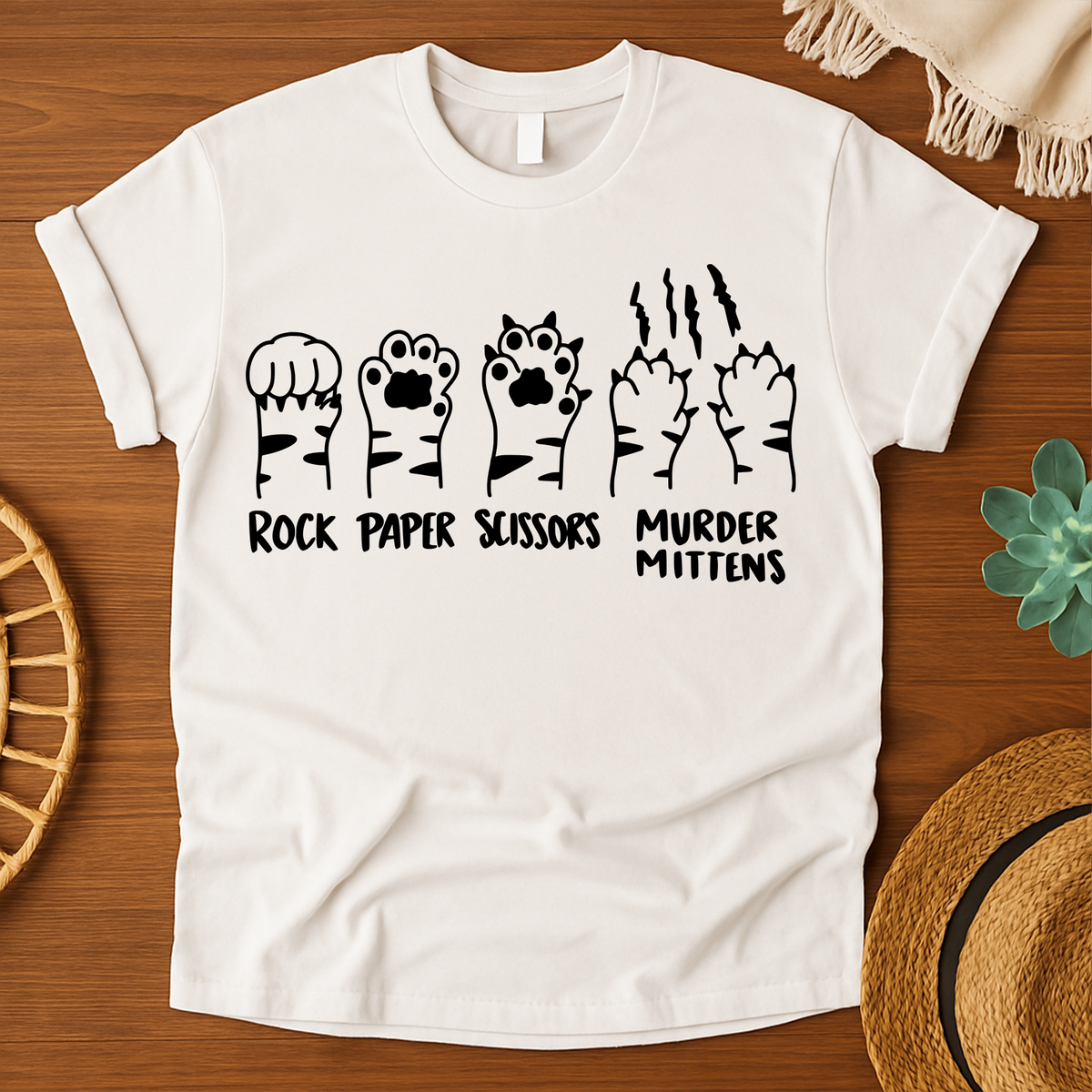 Rock, Paper, Scissors, Murder Mittens  Shirt