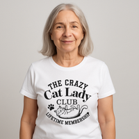 Load image into Gallery viewer, The Crazy Cat Lady Club Premium Shirt
