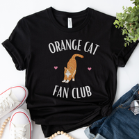 Load image into Gallery viewer, Orange Cat Fan Club Shirt
