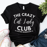 Load image into Gallery viewer, Crazy Cat Lady Club Shirt
