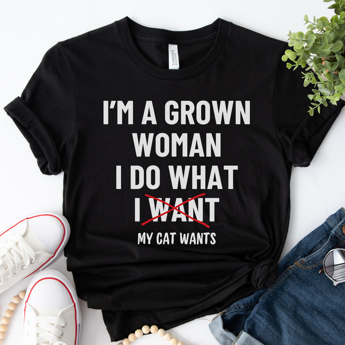 I Do What My Cat Wants Shirt