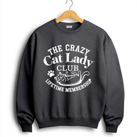 Load image into Gallery viewer, The Crazy Cat Club Unisex Sweatshirt
