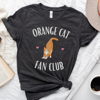 Load image into Gallery viewer, Orange Cat Fan Club Shirt
