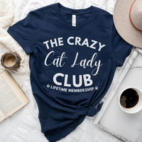 Load image into Gallery viewer, Crazy Cat Lady Club Shirt
