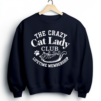 Load image into Gallery viewer, The Crazy Cat Club Unisex Sweatshirt
