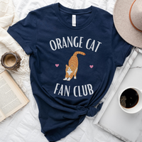 Load image into Gallery viewer, Orange Cat Fan Club Shirt
