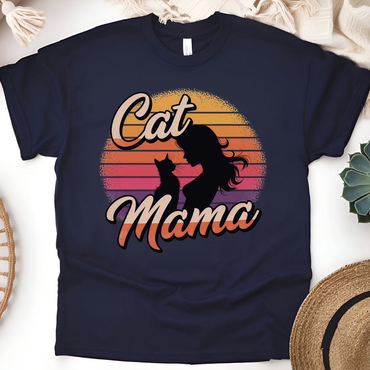 Cat Mama Vintage Shirt