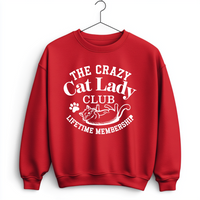 Load image into Gallery viewer, The Crazy Cat Club Unisex Sweatshirt
