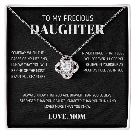 Gift For Daughter - Never forget that I love you forever.